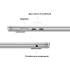 Apple MacBook Air 15" Серебристый MQKT3