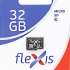 FLEXIS 32GB Class10 без адаптера Black (FX32GMSDHC10)