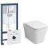 Grossman GR-4441 Grohe Rapid SL микролифт, белый, клавиша хром