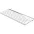 Клавиатура A4Tech Fstyler FK25 белый/серый USB slim 1530217