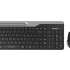 Клавиатура и мышь Wireless A4Tech FB2535C SMOKY GREY цвет клав:черный/серый цвет мыши:черный/серый BT/Радио slim 1633404