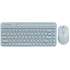 Клавиатура и мышь Wireless A4Tech Fstyler FG3200 Air клав: синяя, мышь: синяя, USB slim Multimedia (1973148)