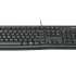 Клавиатура и мышь Logitech MK120 920-002589 104 клавиши, цвет черный, USB, RTL