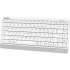 Клавиатура Wireless A4Tech FBK11 WHITE белая/серая USB BT/Radio slim 1595335