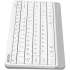 Клавиатура Wireless A4Tech FBK11 WHITE белая/серая USB BT/Radio slim 1595335