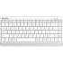 Клавиатура Wireless A4Tech FBK11 WHITE белая/серая USB BT/Radio slim 1595335