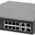 Коммутатор Axis T8508 POE+ NETWORK SWITCH 01191-002 управляемый гигабитный безвентиляторный PoE+. 2 SFP/RJ45 uplink порта и 8 PoE+ портов с общей мощн