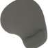 Коврик для мыши Gembird MP-WR-GRAY с подушкой под запястье 225х195х5мм, серый, ткань+резина, блистер