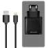 Krutoff CH-07L 2xUSB + дата-кабель Lightning 2.4A  Black