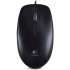 Logitech B100 black (USB, оптическая, 800dpi, 2but) (910-0055477)