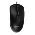 Мышь CBR CM 121 Black USB, 1000 dpi, 3 кнопки и колесо прокрутки, 2 м, чёрная