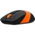 Мышь Wireless A4Tech FG10 ORANGE черно-оранжевая, 2000dpi, USB