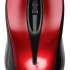 Мышь Wireless Oklick 675MW черный/красный 800dpi USB (2but)