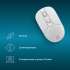 Мышь Wireless Oklick 509MW белая оптическая (1600dpi) USB для ноутбука (4but) (1885186)