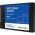 Накопитель SSD 2.5'' Western Digital WDS500G3B0A WD Blue 500GB SATA 6Gb/s 3D TLC 560/510MB/s IOPS 90K/82K TBW 200 DWPD 0.2