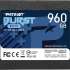 Накопитель SSD 2.5'' Patriot Memory PBE960GS25SSDR Burst Elite 960GB SATA 6Gb/s 3D TLC 450/320MB/s IOPS 40K/40K MTBF 2M