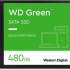 Накопитель SSD 2.5'' Western Digital WDS480G3G0A WD Green 480GB SATA 6Gb/s 3D TLC 545MB/s MTTF 1M 7mm