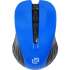 Oklick 545MW черный/синий оптическая (1600dpi) беспроводная USB для ноутбука (4but) (368630)