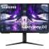 Samsung 27&quot; Odyssey G3 S27AG320NI черный VA LED 1ms 16:9 HDMI полуматовая HAS Piv 250cd 178гр/178гр 1920x1080 165Hz DP 4.8кг