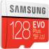 Samsung EVO Plus 128Gb Class10 UHS-I с адаптером Red/White (MB-MC128HA/RU)