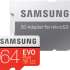 Samsung EVO Plus 64Gb Class10 UHS-I Red/White (MB-MC64HA/RU)