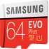 Samsung EVO Plus 64Gb Class10 UHS-I Red/White (MB-MC64HA/RU)