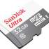 SanDisk Ultra 32GB Class 10 с адаптером White-Grey