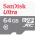 SanDisk Ultra 64 GB Class 10 UHS-1 Черно-белая (SDSQUNR-064G-GN3MN)