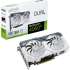 PCI-E ASUS GeForce RTX 4060 Ti DUAL WHITE OC (DUAL-RTX4060TI-O8G-WHITE) 8GB GDDR6 128bit 5nm 2310/18000MHz HDMI/3*DP