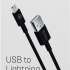 Zetton USB-A-Lightning MFI 1м Black (ZTUSBMFI1A8)