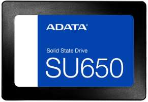 ADATA Накопитель SSD 2.5'' Ultimate SU650 2TB, 520/450MB/s, TBW 1120, MTBF 2M