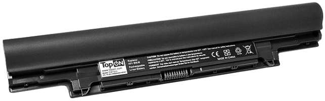 Аккумулятор для ноутбука Dell TopOn TOP-D13 для моделей Latitude 13, 3340, E3340 10.8V 4400mAh 48Wh. PN: H4PJP, JR6XC