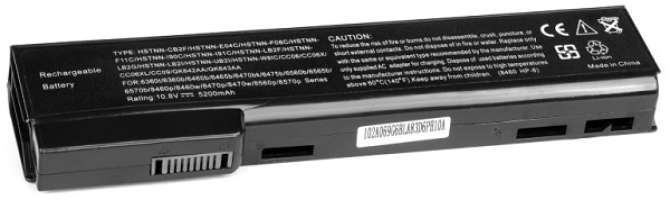 Аккумулятор для ноутбука HP OEM HP8460 ProBook 6360b, 6460b. (10.8V 5200mAh) PN: HSTNN-CB2F