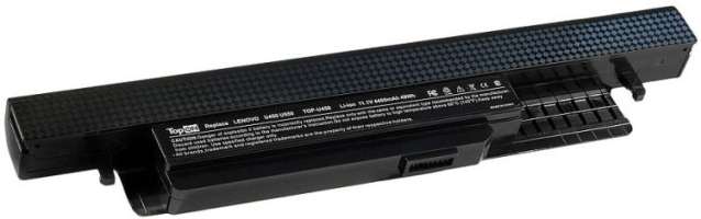 Аккумулятор для ноутбука Lenovo TopOn TOP-U450 для моделей IdeaPad U450P, U550 11.1V 4400mAh 49Wh. PN: L09C6D21, L09S6D21