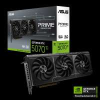 ASUS NVIDIA GeForce RTX 5070Ti PRIME OC, 16Gb 256 бит, PCI-E, HDMI, 3DP, Retail (PRIME-RTX5070TI-O16G)
