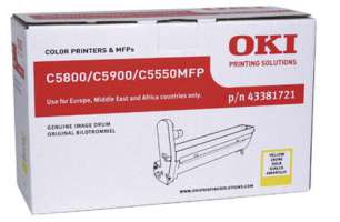 Барабан OKI 43381721 желтый (20K) OKI C5800/5900/5550MFP