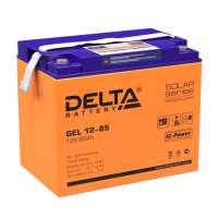 Батарея Delta GEL 12-85 аккумуляторная, 12В, 85Aч, 260х168х219