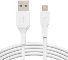 Belkin CAB005bt1MWH USB A-microUSB 1м White