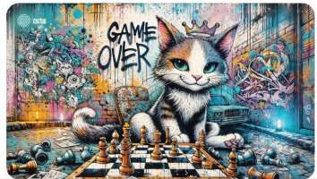 Cactus Коврик для мыши CS-MP-COR01XLL Game Over 700x400x4мм