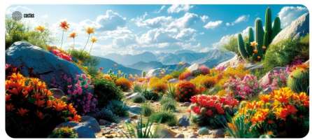Cactus Коврик для мыши CS-MP-PRO15XXL Desert landscape 900x400x3мм