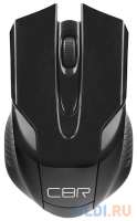 CBR Мышь беспроводная CM 403 Black, оптическая, 2,4 ГГц, 800/1200/1600 dpi, 6 кнопок и колесо прокрутки, ABS-пластик, цвет чёрный