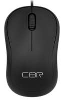 CBR Мышь CM 106 Black USB, оптич., 1000 dpi, 3 кн., 1.5 м
