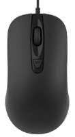 CBR Мышь CM 110 Black USB, оптич., 800/1200/1600/2400 dpi, 4 кн., 1.8 м, резиновое колесо прокрутки