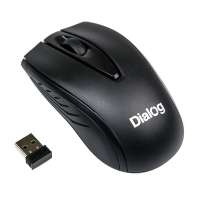 Dialog Мышь беспроводная MROC-17U, 1200dpi, оптическая светодиодная, USB, черный