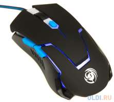 Dialog Мышь проводная MGK-12U чёрный USB