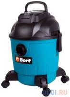 для сухой и влажной уборки Bort BSS-1218, 1200 Вт., пылесборник 18 л., чёрный синий