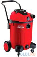 ELITECH ПС 1260А Пылесос (вл\\сух)клL,1200Вт,2200л\\м,20кПа,60л,шланг40ммх3.0м,9.5кг,кор,набор насадок,5мешков,автомат2