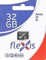 FLEXIS 32GB Class10 без адаптера Black (FX32GMSDHC10)