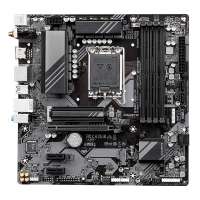 GIGABYTE Материнская плата mATX B760M DS3H AX (LGA1700, B760, 4*DDR5(4800), 4*SATA 6G RAID, 2*M.2, 3*PCIe, 2*USB 2.0, 3*USB 3.2, USB Type-C, BT, WiFi,