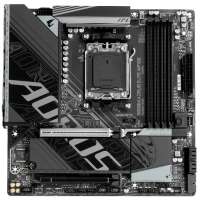 GIGABYTE Материнская плата mATX B850M AORUS ELITE WIFI6E (AM5, AMD B850, 4*DDR5, 4*SATA, 2*PCIe, 2*M.2, WiFi, BT, 4*USB 2.0, 7*USB 3.2, USB Type-C, DP